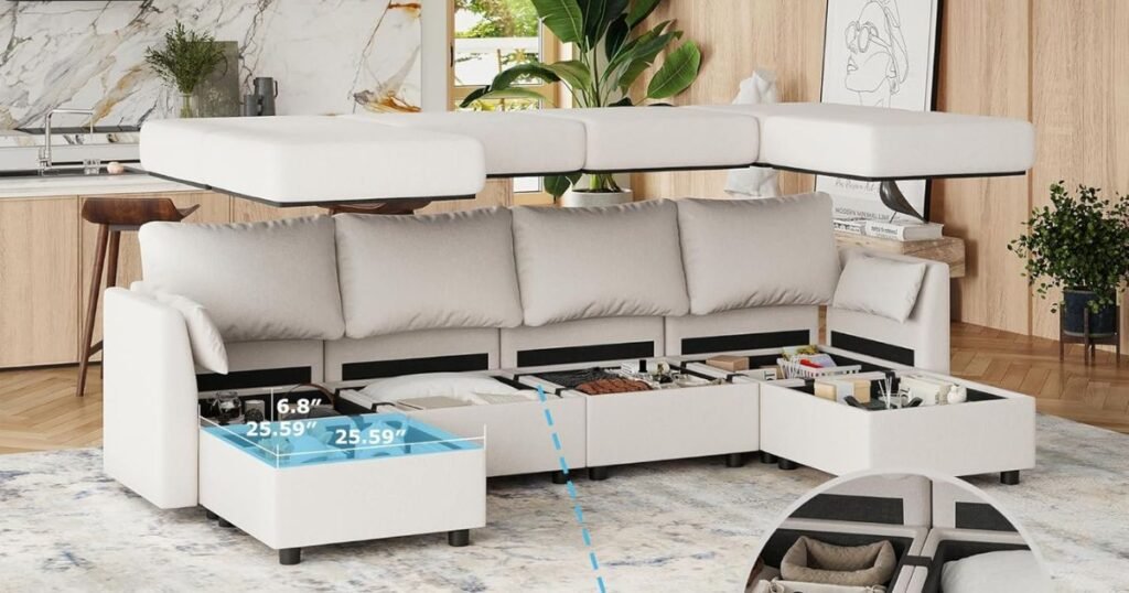 Belffin Modular Couches for living Rooms