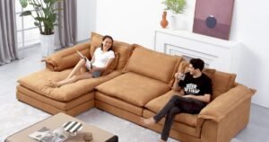 Leather Sectional Couch