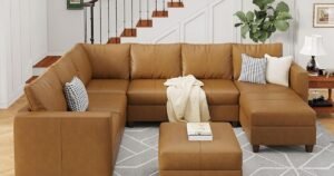 Leather Sectional Sofa