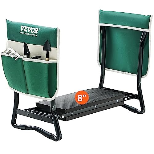 VEVOR Folding Garden Kneeler and Seat Heavy Duty, Widened 8