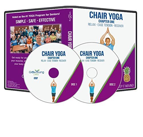 Grow Young Fitness Chair Yoga for Seniors - Seated Yoga Exercises - Chapter One Senior Exercise DVD