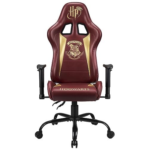 SUBSONIC Harry Potter - Official Ergonomic Gamer Chair Adjustable Back and Armrests - Adult Gaming Chair