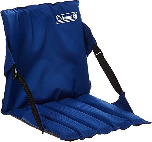 Coleman Portable Stadium Seat | Bleacher Cushion with Backrest | Lightweight Padded Seat Cushion