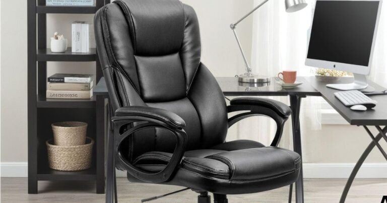 Pu Leather Manager Chair