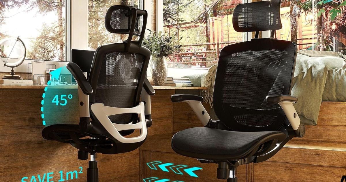 Ergonomic Chair with Headrest