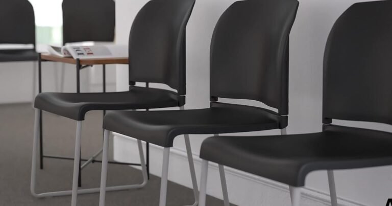 Stackable Conference Plastic Chair