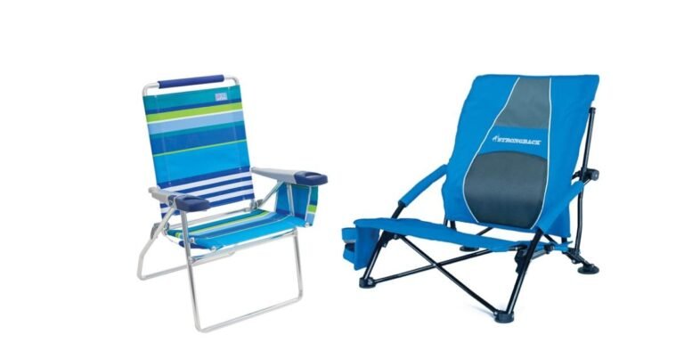 Best Beach Chair for Lower Back Pain