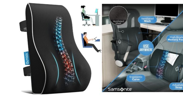 Best Lumbar Pillow for Gaming Chair