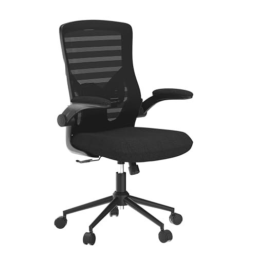 Best Chair for Back Health: Top Ergonomic Picks for Comfort 6 Ergonomic Office Chair for Long Hours & Lower Back Pain Relief – Memory Foam Seat Cushion, Adjustable Padded Lumbar Support, and Padded Flip-up Armrests, Ideal for Office or Study, Black