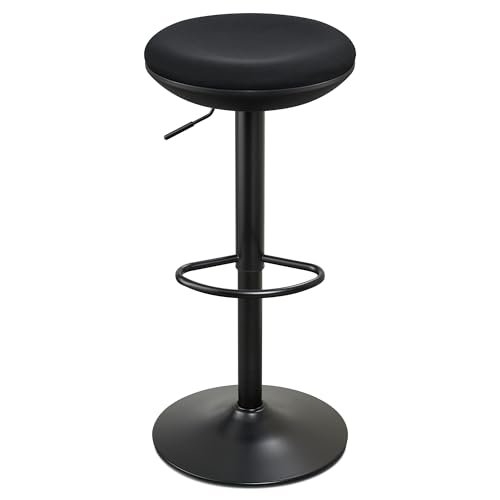 Best Chair for Standing Desk: Top Picks for Comfort and Style 9 IWMH Standing Desk Stool, Ergonomic Adjustable Height Office Chair, Round 360° Swivel Sit Perching Stool Without Backrest for Bedroom, Kitchen, Living Room (Black)