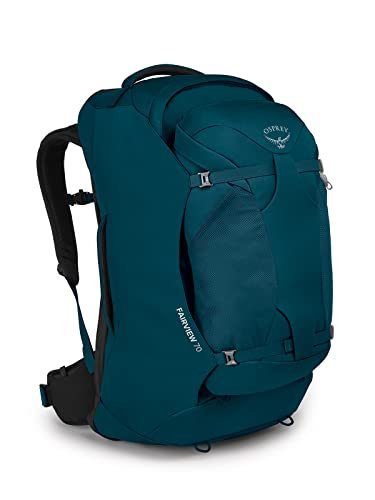 Osprey Fairview 70L Women's Travel Backpack, Night Jungle Blue