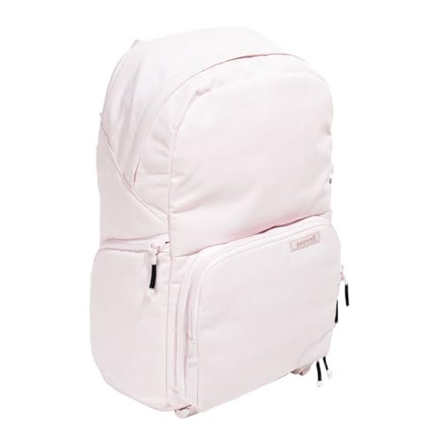 BREVITE - The Jumper - Compact Camera Backpacks for Photographers - A Minimalist & Travel-friendly Photography Backpack Compatible With Both Laptop & DSLR Accessories 18L (Blush Pink)