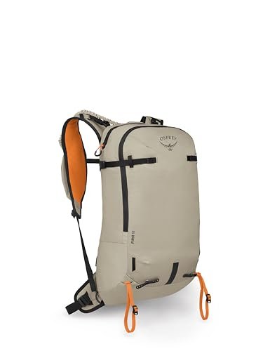 10 Best Ski Backpacks for Hut Travel: Ultimate Gear Guide for Snow Adventurers 10 Osprey Firn 18L Ski and Snowboard Backpack, Sandy Grey/Tequila Orange, Medium/Large
