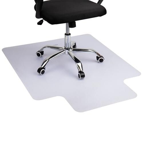 Best Floor Mat for Desk Chair: Top Picks for Ultimate Office Comfort 2 Mind Reader Office Chair Mat for Carpet, Under Desk Protector, Carpet Grips, Rolling, PVC, 47.5