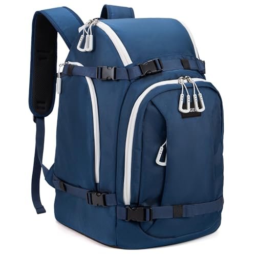 10 Best Ski Backpacks for Hut Travel: Ultimate Gear Guide for Snow Adventurers 2 MIGGEEY Ski Boot Bag, 50L Ski Boot Travel Backpack for Skis, Snowboard & Accessories, Waterproof Padded Ski Boot Bag Backpack