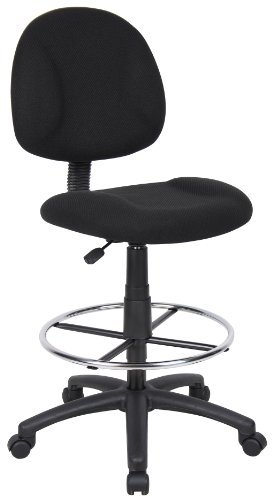 Best Chair for Standing Desk: Top Picks for Comfort and Style 10 Boss Office Products Ergonomic Works Drafting Chair without Arms in Black