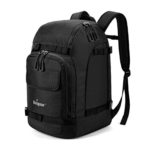 10 Best Ski Backpacks for Hut Travel: Ultimate Gear Guide for Snow Adventurers 5 Unigear Ski Boot Bag, 50L Ski Boot Travel Backpack for Ski Helmet, Goggles, Gloves, Skis, Snowboard & Accessories (Black)