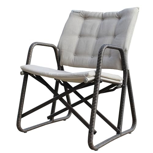 STRONGBACK Folding Patio Chair - Ergonomic Design for Back Pain Relief - 21