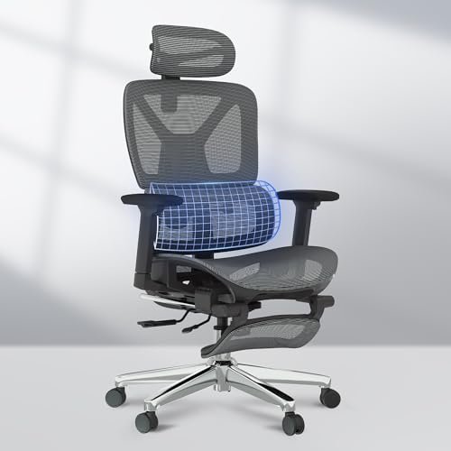 What is the Best Desk Chair for Posture? Top Ergonomic Picks Reviewed 11 FLEXISPOT Premium Ergonomic Office Chair with Footrest- Adjustable 3D Armrests, Dynamic Lumbar Support, Recline & Tilt Function, Mesh Seat, for Home & Office Use, OC4-SD Dark Grey