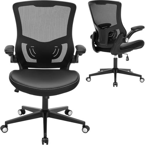 Best Desk Chair for Developers: Optimize Your Workspace for Comfort 4 Office Chair Ergonomic Desk Chair, Computer Mesh Chair Home Office Desk Chair with Adjustable Lumbar Support, Comfortable Swivel Executive Task Chair, Black