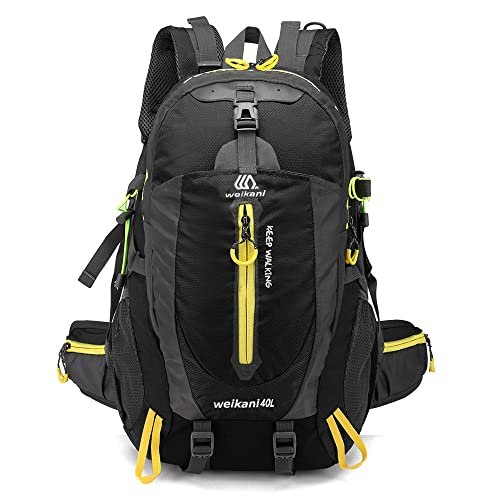 40L Water Resistant Travel Backpack Camp Hike Laptop Daypack Trekking Climbing Bags for Men Women
