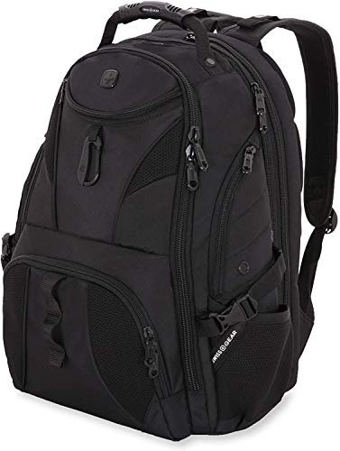 Best Backpacks for Travel: Top Picks for Comfort and Convenience 8 SwissGear 1900 Scansmart TSA 17 Laptop Backpack, Black/Black, 19-Inch