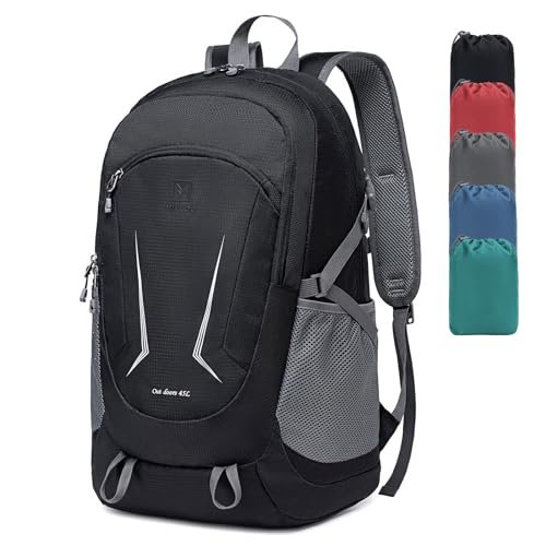 Best Backpacking Backpacks for Travel Carry on Adventures: Top Picks! 5 MIYCOO Backpack - Ultra Lightweight Packable Backpack for Travel Camping, 45L Hiking Backpack Waterproof Foldable Daypack for Men Women Black