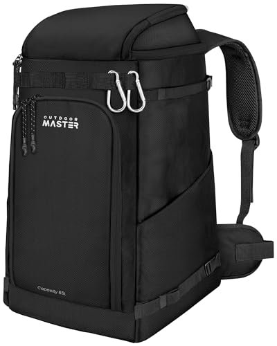 10 Best Ski Backpacks for Hut Travel: Ultimate Gear Guide for Snow Adventurers 7 OutdoorMaster Ski Boot Bag, 65L Snowboard Boots Travel Backpack for Helmet, Ski Shoes, Goggles, Gloves, and Accessories, Waterproof Exterior & Bottom