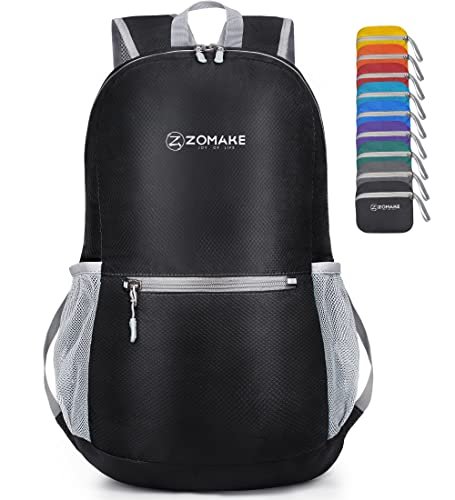 Best Cheap Comfy Backpacks for Day City Travel: Your Ultimate Guide 4 ZOMAKE Ultra Lightweight Hiking Backpack 20L, Packable Small Backpacks Water Resistant Daypack for Women Men(Black)