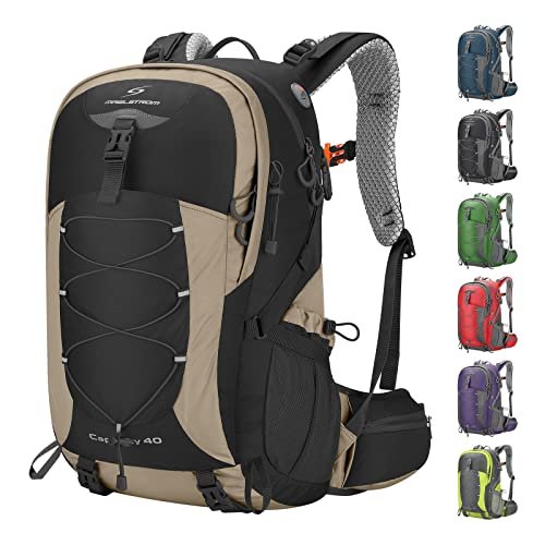 Best Cheap Comfy Backpacks for Day City Travel: Your Ultimate Guide 10 Maelstrom Hiking Backpack,Camping Backpack,40L Waterproof Hiking Daypack with Rain Cover,Lightweight Travel Backpack,Khaki