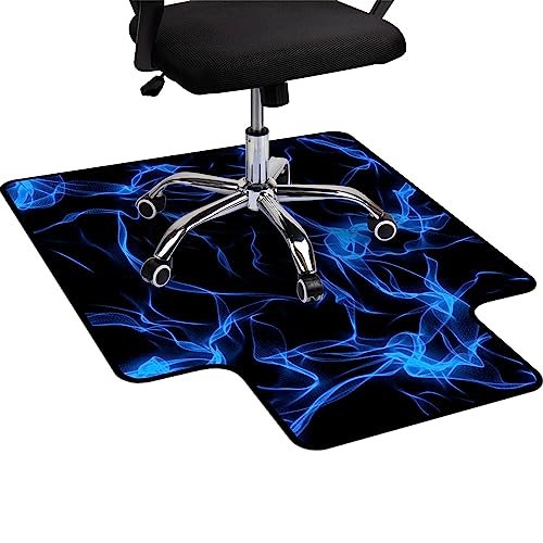 keepcute Gaming Chair Mat for Hardwood Floor Anti-Slip Office Chair Mat for Carpet Desk Chair Mat Computer Chair Mat Floor Protector for Office Gaming Room 36