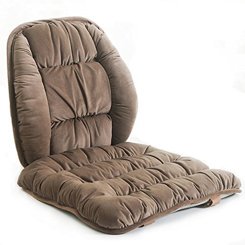 ALIBO Firm Style Chairs Recliner Lumbar Back Support Nonslip Seat Pads Cushion Low Back Pain Relief Warm Lumbar Rest Pillow