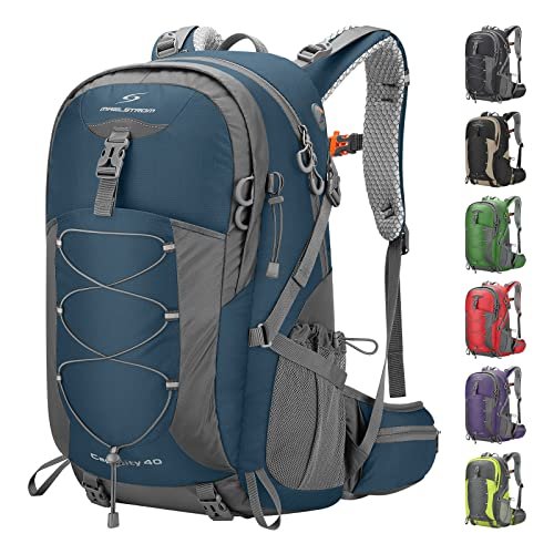 Best Backpacking Backpacks for Travel Carry on Adventures: Top Picks! 2 Maelstrom Hiking Backpack,Camping Backpack,40L Waterproof Hiking Daypack with Rain Cover,Lightweight Travel Backpack,Blue