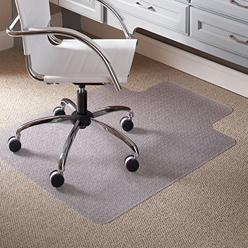 10 Best Desk Chair Mat for High Pile Carpet: Protection Guide 5 Carpet Chair Mats for Low Pile, 45-Inch by 53-Inch with Lip, Clear Vinyl