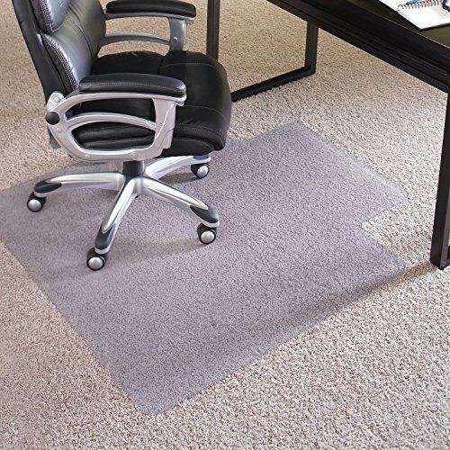 Best Floor Mat for Desk Chair: Top Picks for Ultimate Office Comfort 3 ES Robbins Extra High Pile Chair Mat, Rectangle with Lip, 36