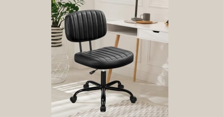 Best Armless Office Chair for Lower Back Pain