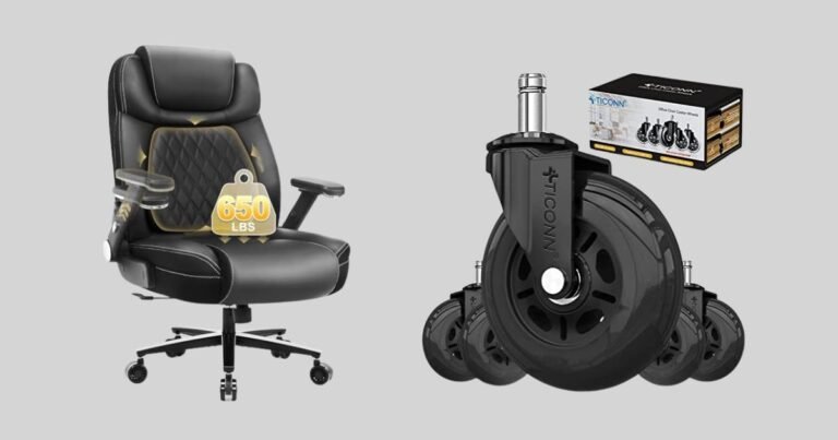 Best Office Chair Casters for Carpet