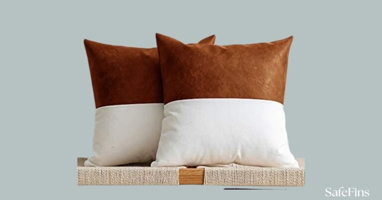 Throw Pillows are Best for Leather Couch