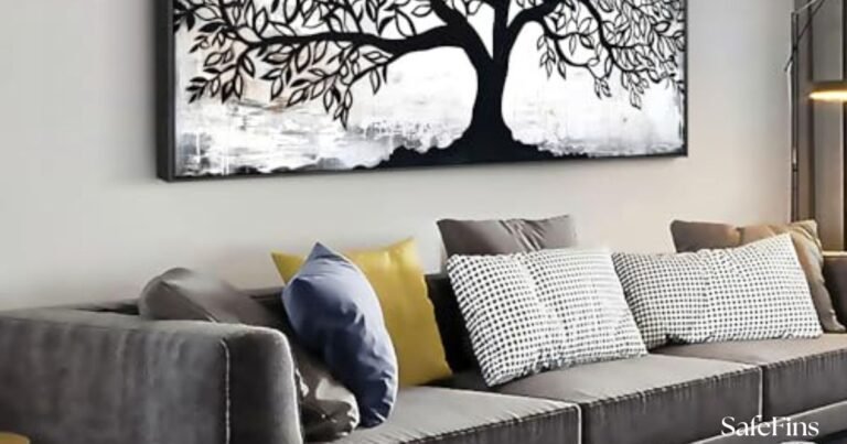 Best Wall Pictures for a Black Leather Couch