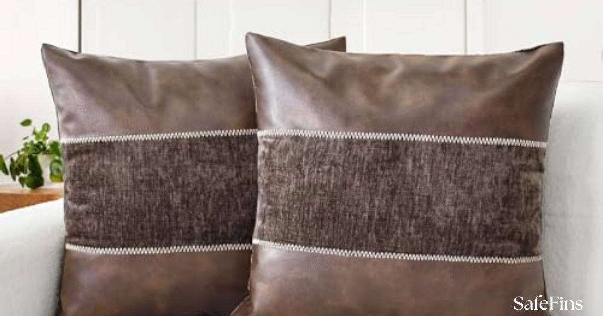 The 10 Best Color Throw Pillows for Brown Leather Couch to Elevate Decor