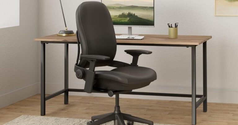 My Steelcase Leap V2 Leather Review After Daily Use