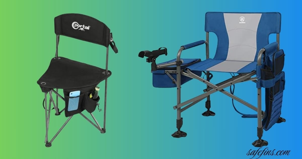 10 Best Folding Chair for Ice Fishing with Rod Holder and Cooler Bag