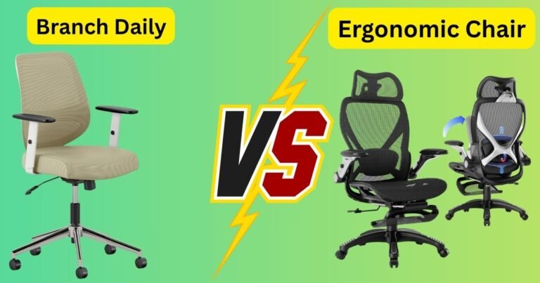 Branch Daily vs Ergonomic Chair My Honest Sit-Test Review