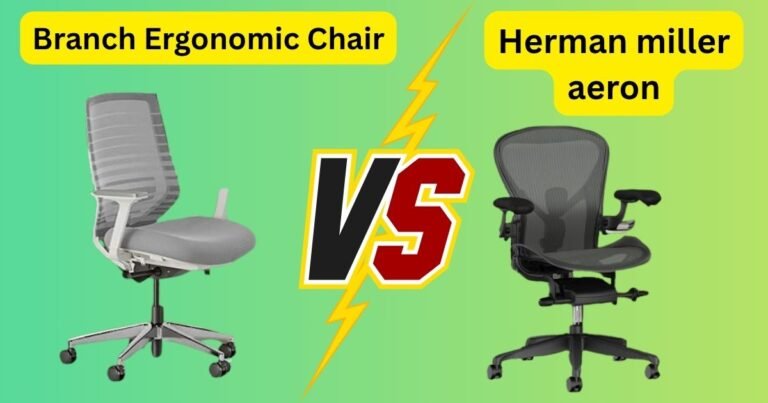 Branch ergonomic chair vs Herman miller aeron