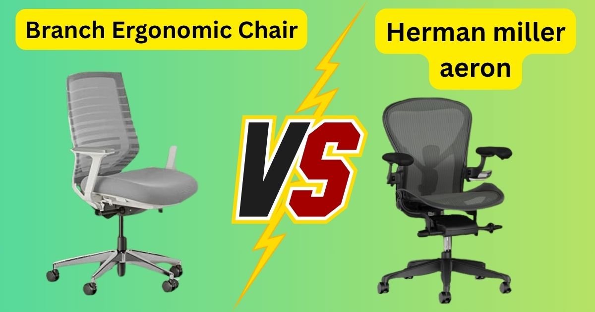 Branch ergonomic chair vs Herman miller aeron