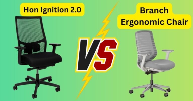 Hon Ignition 2.0 vs Branch Ergonomic Chair Review