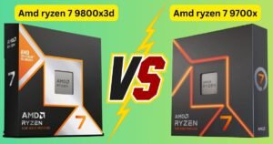 Amd ryzen 7 9800x3d vs Amd ryzen 7 9700x Clear Choice