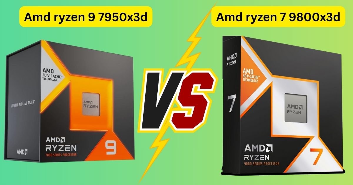 Amd ryzen 9 7950x3d vs Amd ryzen 7 9800x3d Honest Take