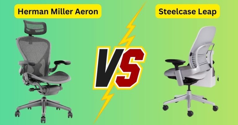 Herman Miller Aeron vs Steelcase Leap – My Honest Review