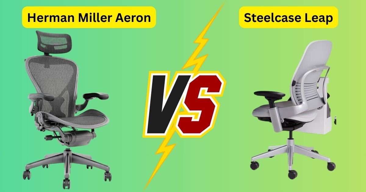 Herman Miller Aeron vs Steelcase Leap – My Honest Review